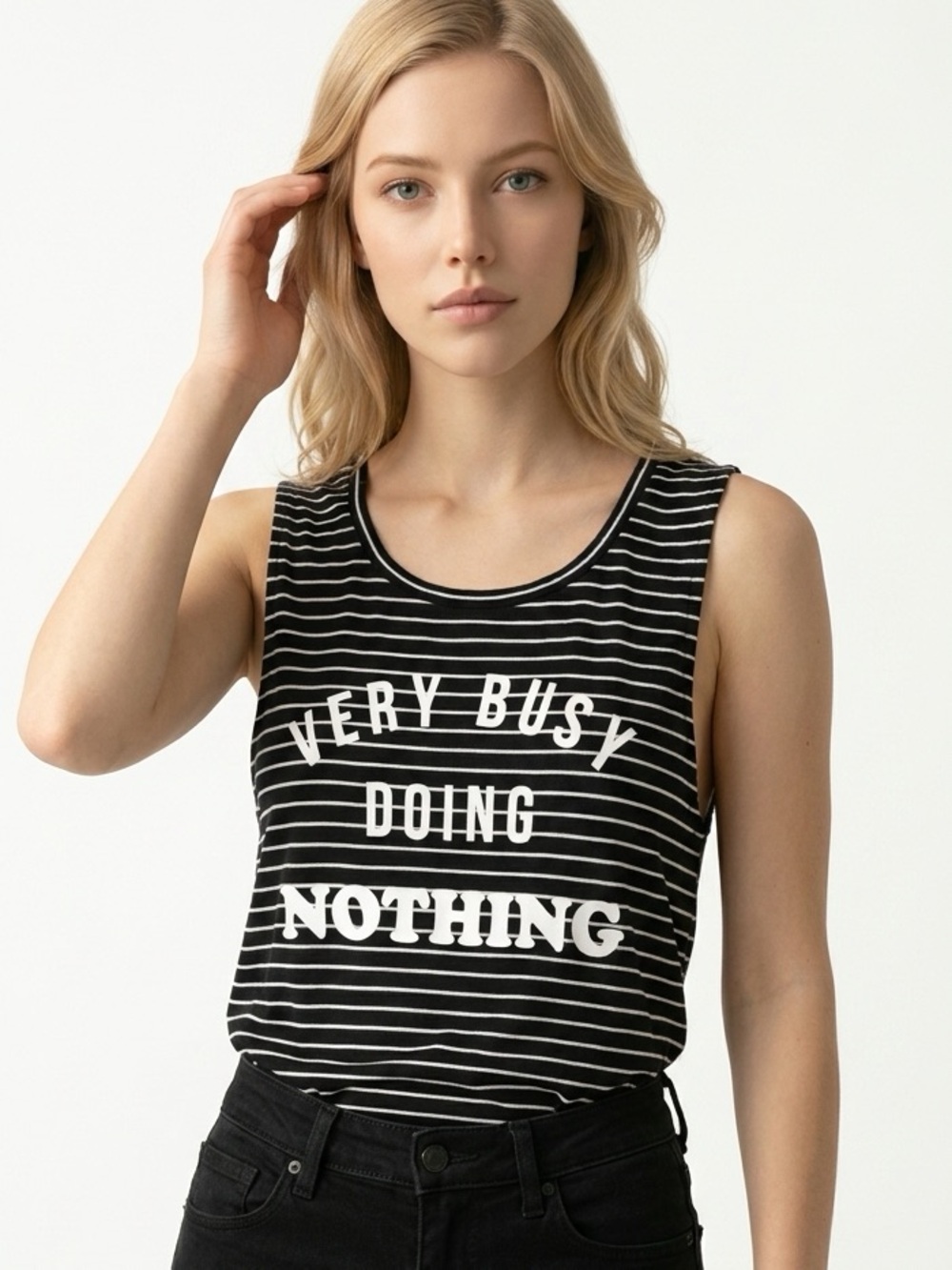COLD CRUSH | Very Busy Doing Nothing Cutout Top L